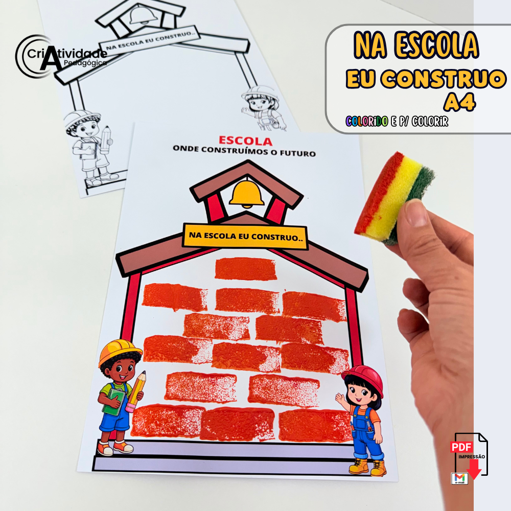A4 Na Escola Eu Construo - Image 2