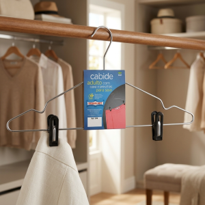 Cabide com presilhas para Saia Niquelart